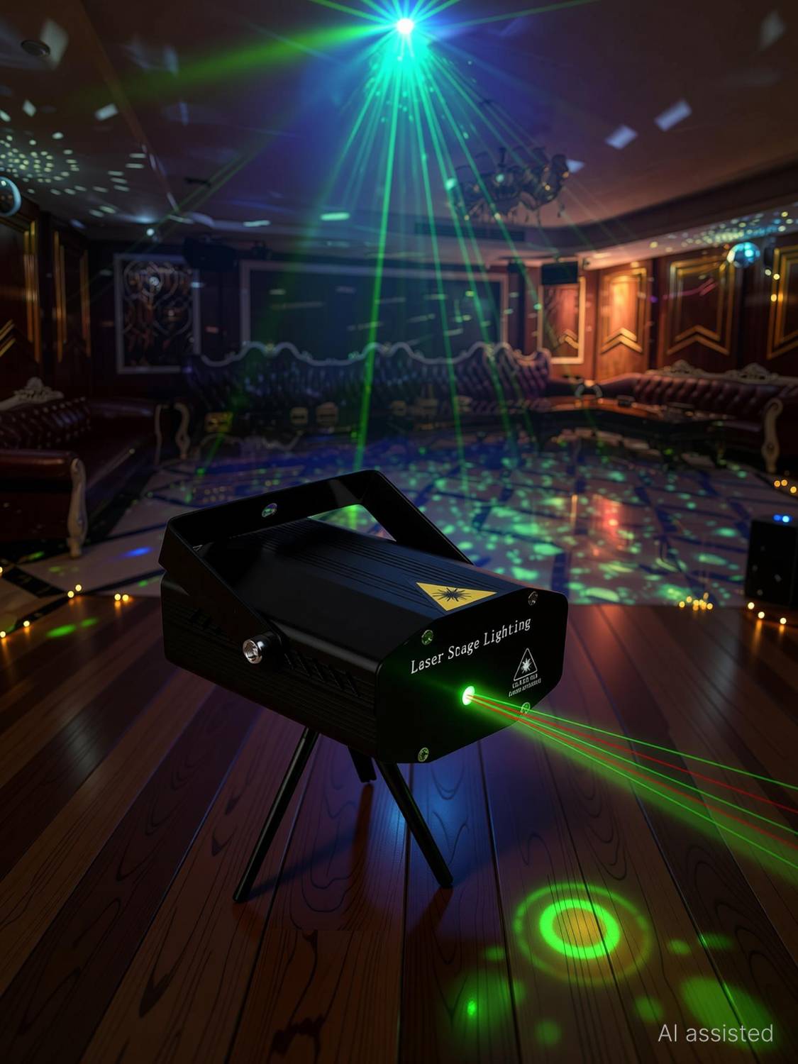 Aubade Multicolor DJ Light - Image 1