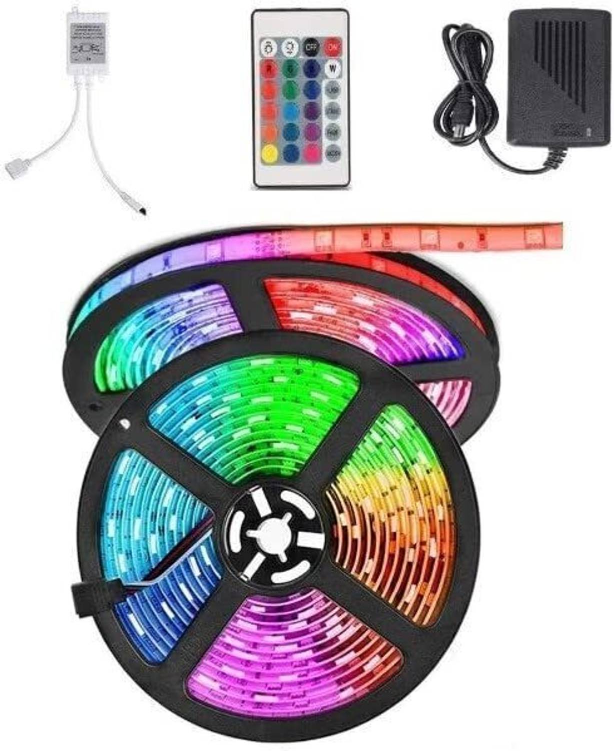 HDC 4M RGB LED Strip Lights with Remote - Image 1