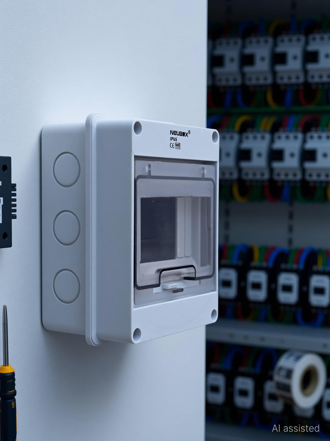 Image of NEUBOX 5 Way RB402 MCB Distribution Board