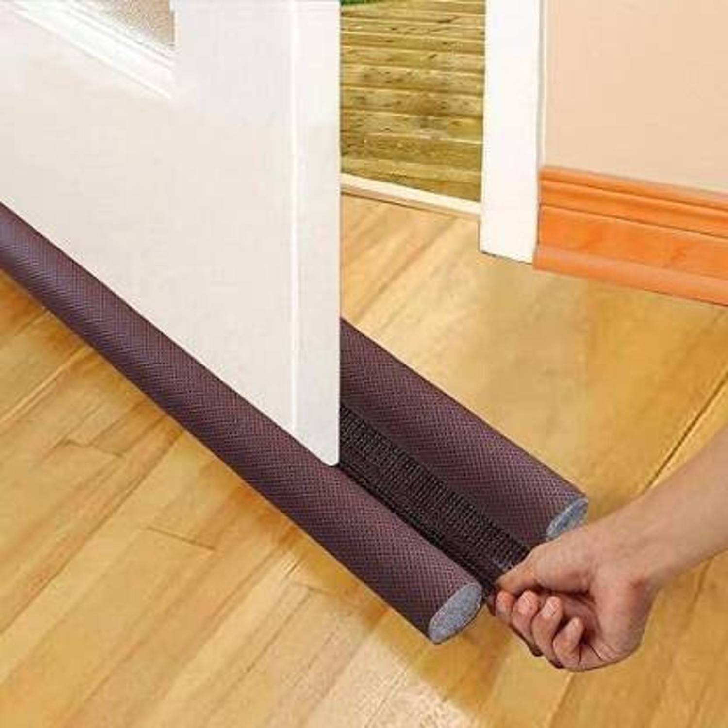 DEALBOOTH Door Bottom Sealing Strip Guard for Home Door Bottom Sealing Strip Guard for Home Door Mounted Door Stopper
