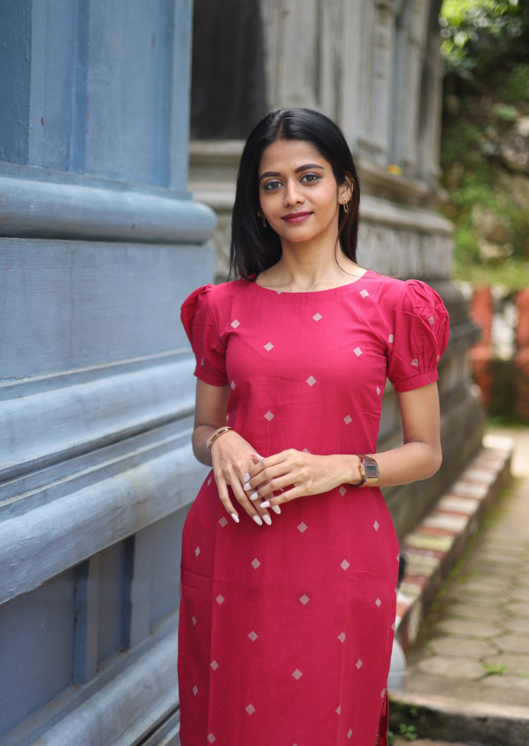 Image of SILKSUTRA Women Printed Straight Kurta