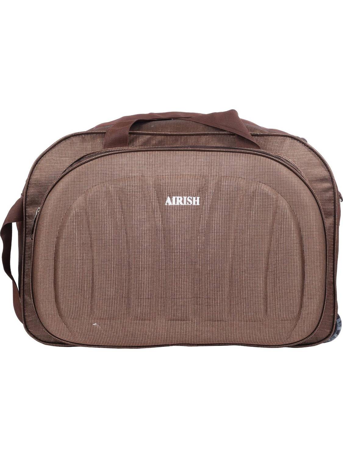 Airish (Expandable) 50 L Strolley Duffel Bag - Light Weight lavel Duffle Bag Duffel With Wheels (Strolley)