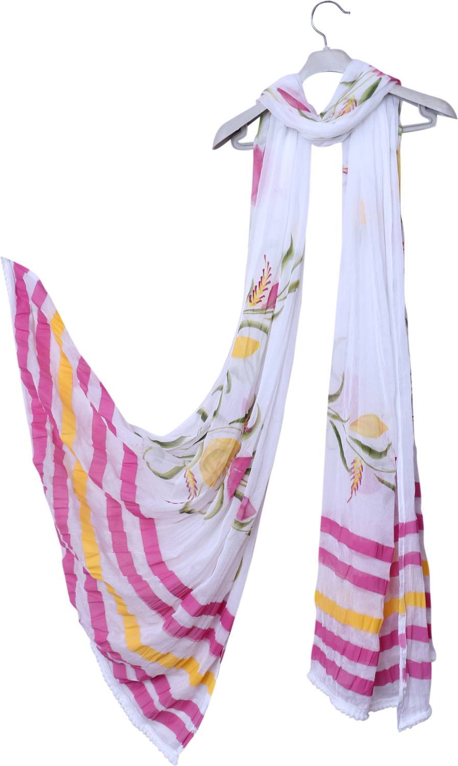 INVENT FASHION Chiffon Printed, Floral Print Multicolor Women Dup