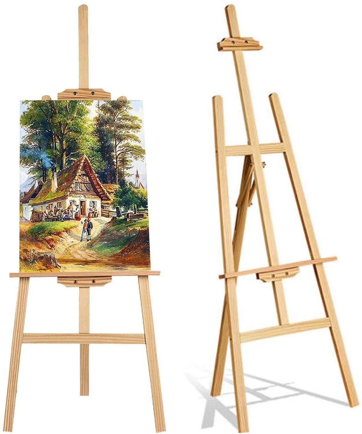 24x7eMall Wooden H-Frame Easel