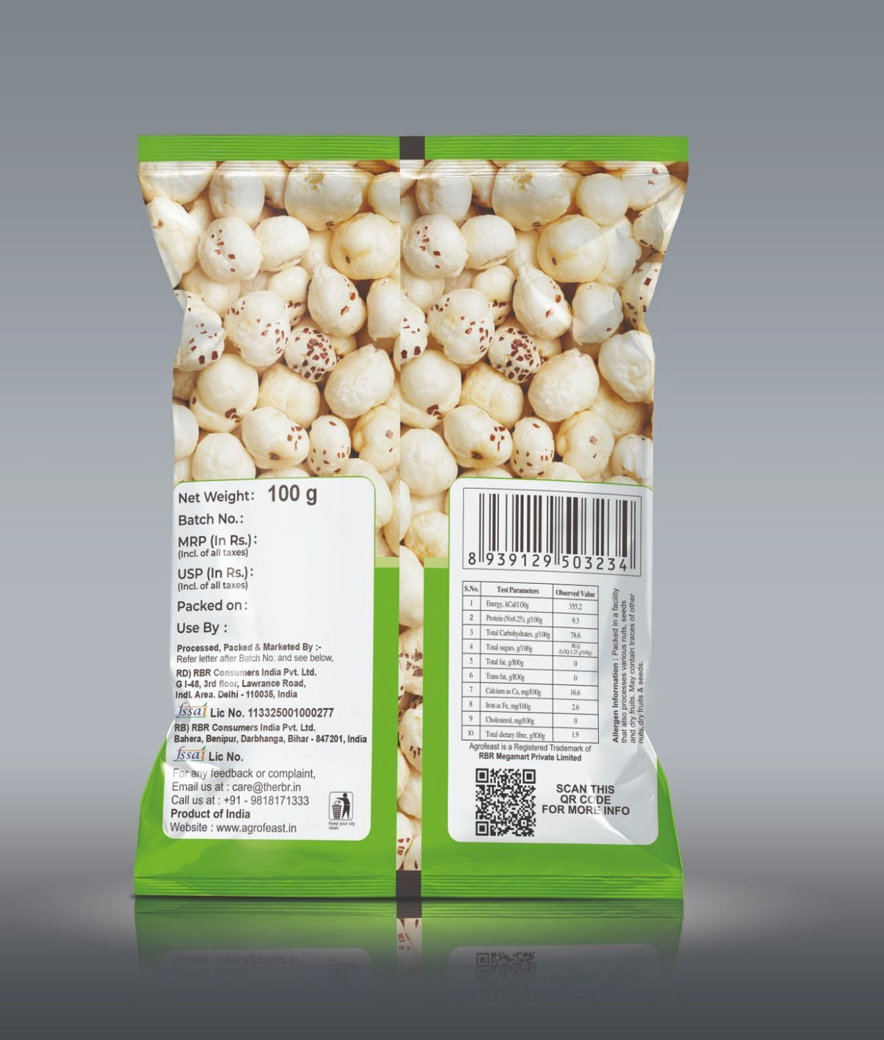 Image of AGROFEAST Premium Makhana