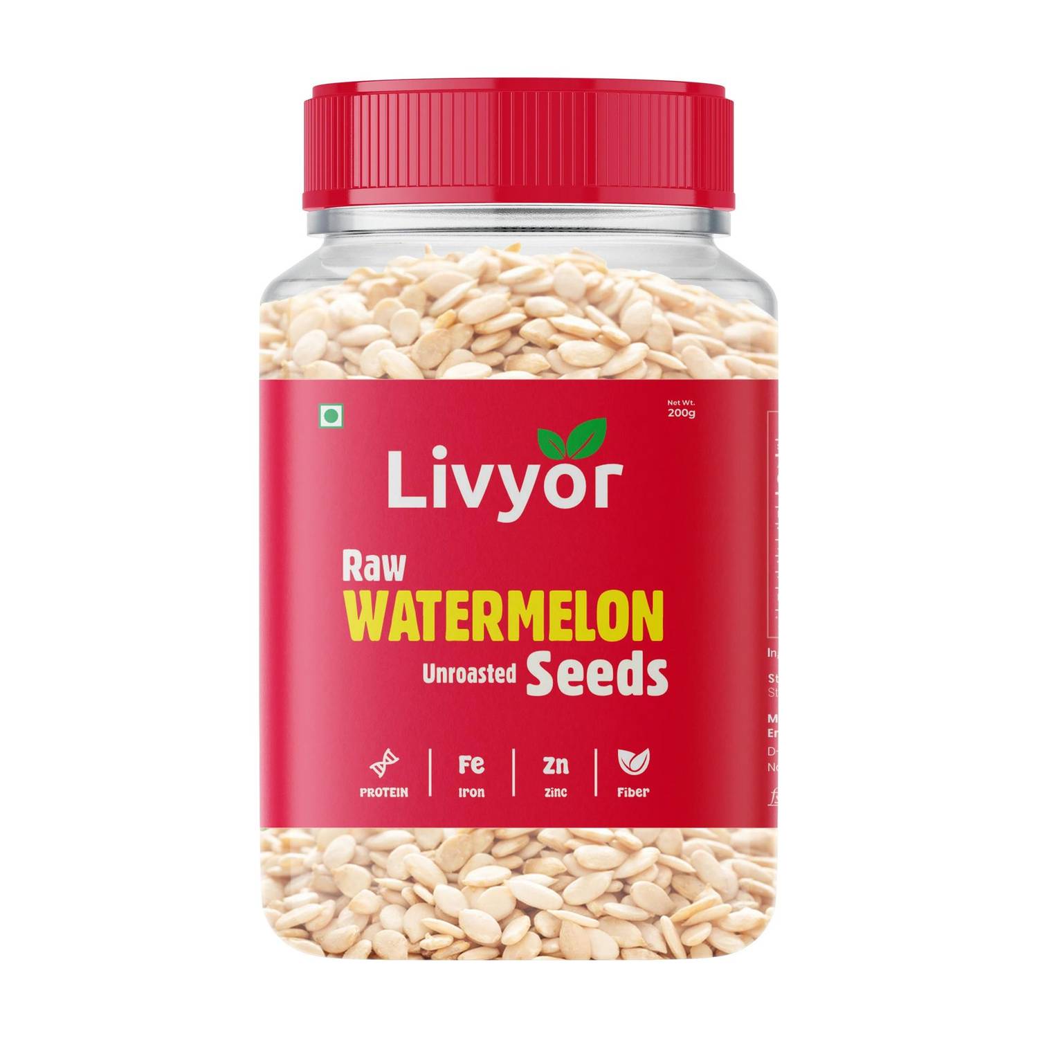 LIVYOR Watermelon Seeds for eating | Raw Magaj Watermelon Seeds