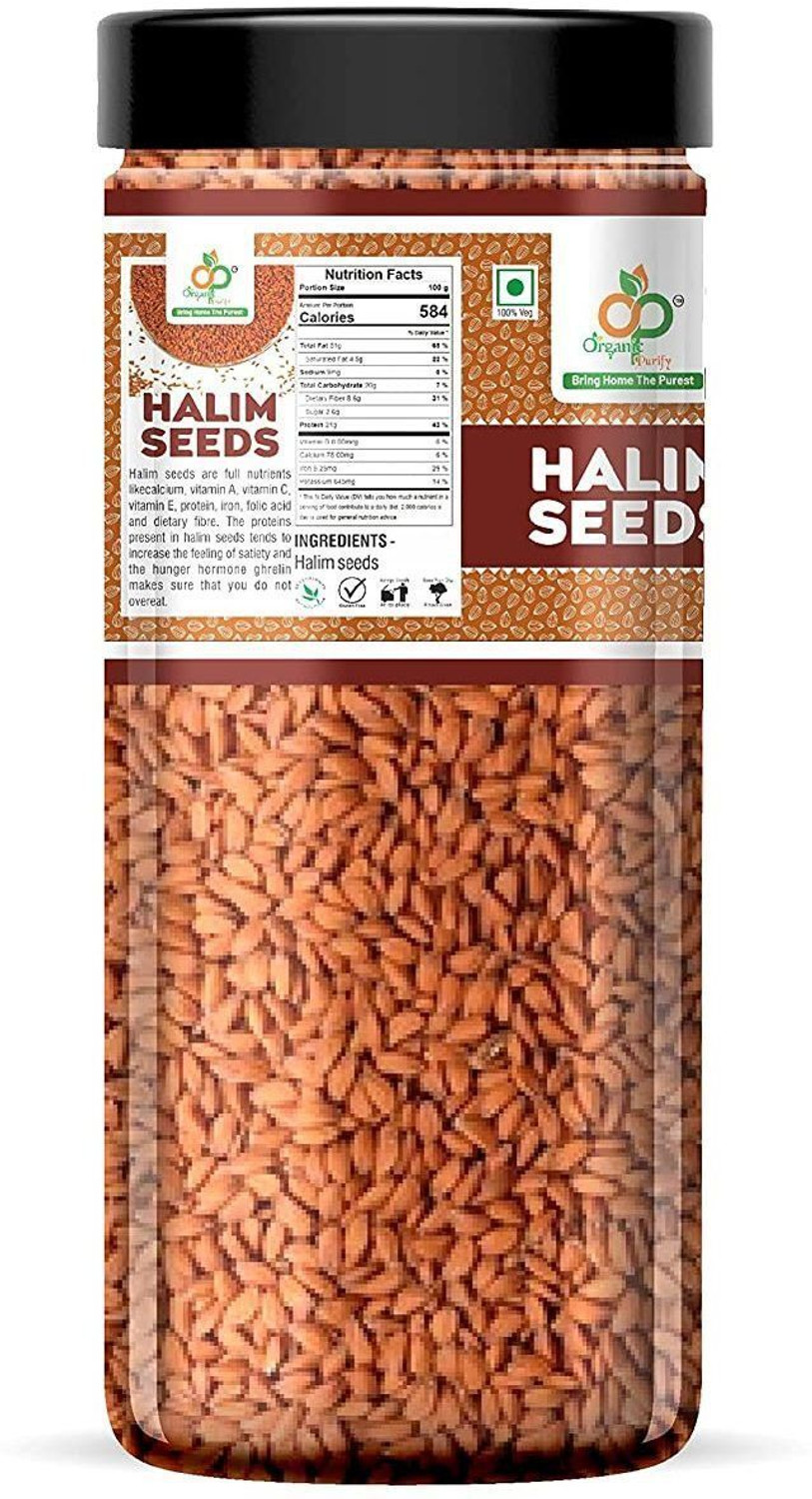 Image of Organic Purify Halim Seeds 800g - Aliv Seeds | Haleem Seeds | Seeds for Eating Garden Cress Seeds