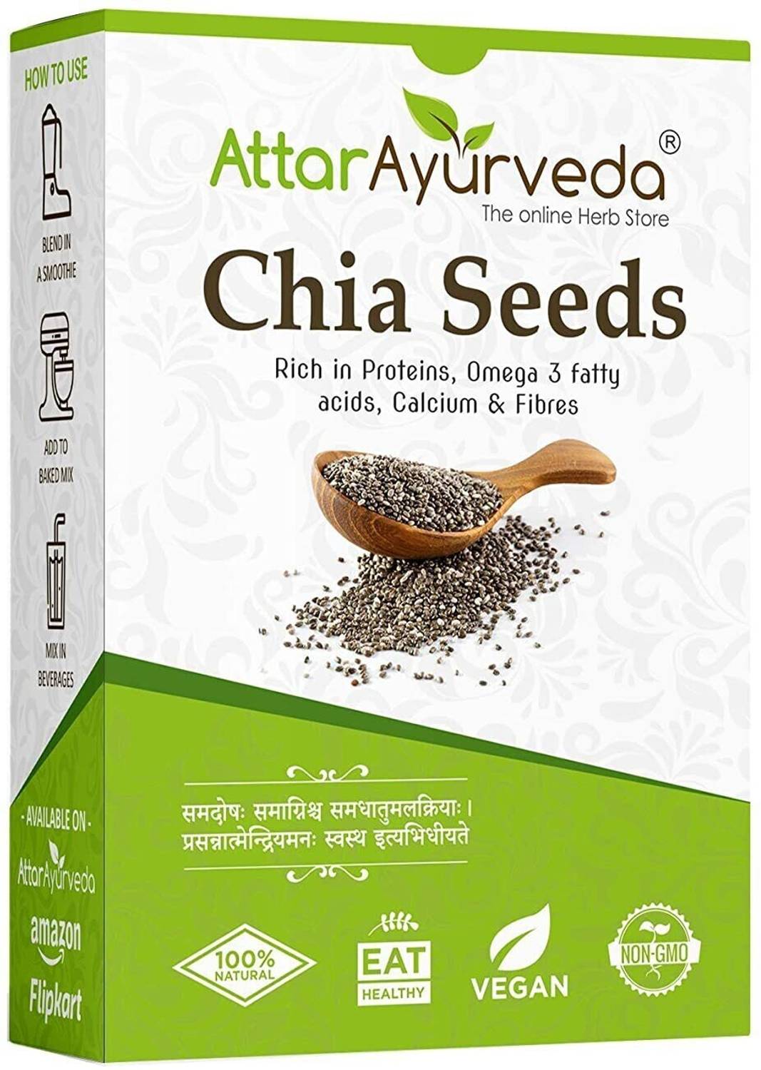 Attar Ayurveda Chia Seeds for weight loss Chia Seeds