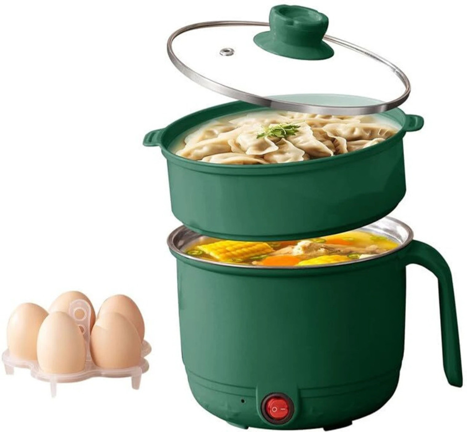 Image of Deep Cuisine Non-Stick Pans Egg Poacher