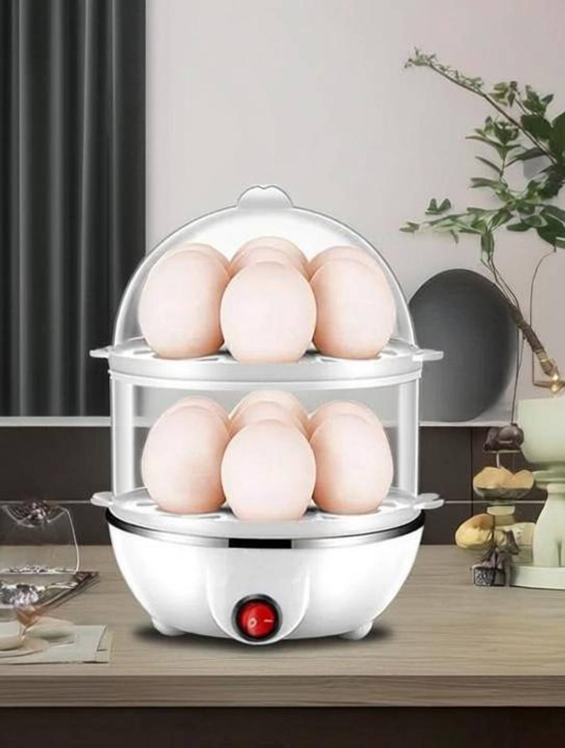 Arckord Egg Boiler Cooking, Boiling Double Layer egg boilar & cookar doubal 2 leyar 14 Egg Cooker