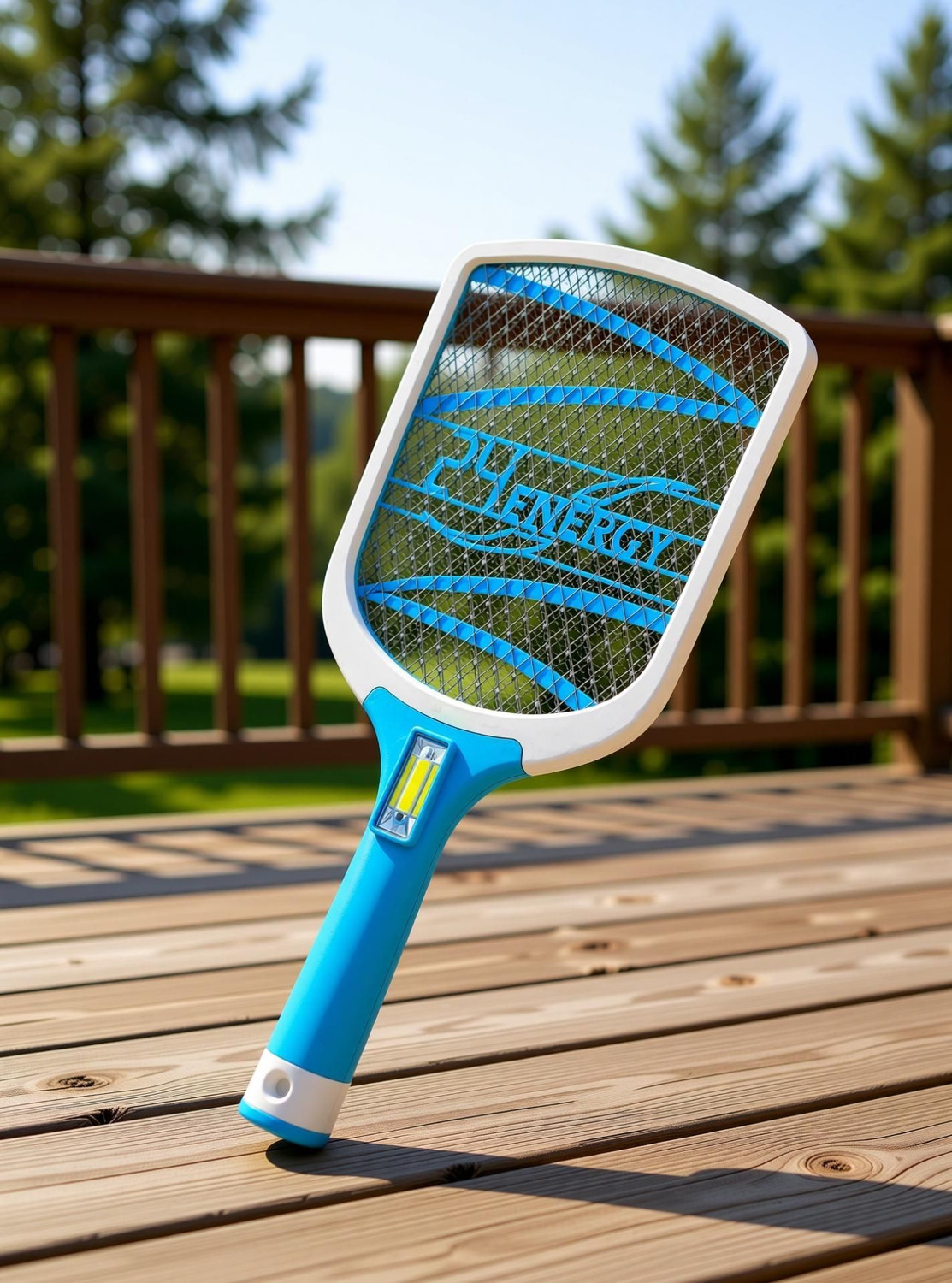 Image of 24 ENERGY Rechargeble 24 Energy Premium Large Head Mosquito Swatter - EN 259 MS Electric Insect Killer