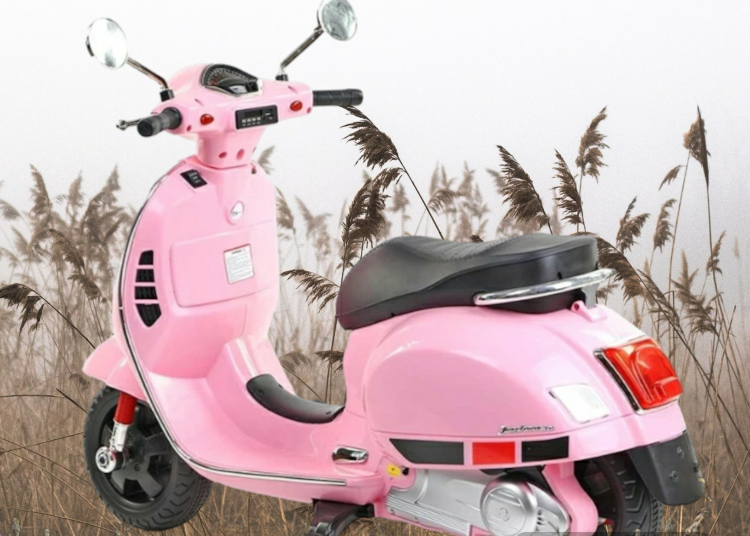 Image of oh baby Scooter Battery Operated Ride On (Pink)