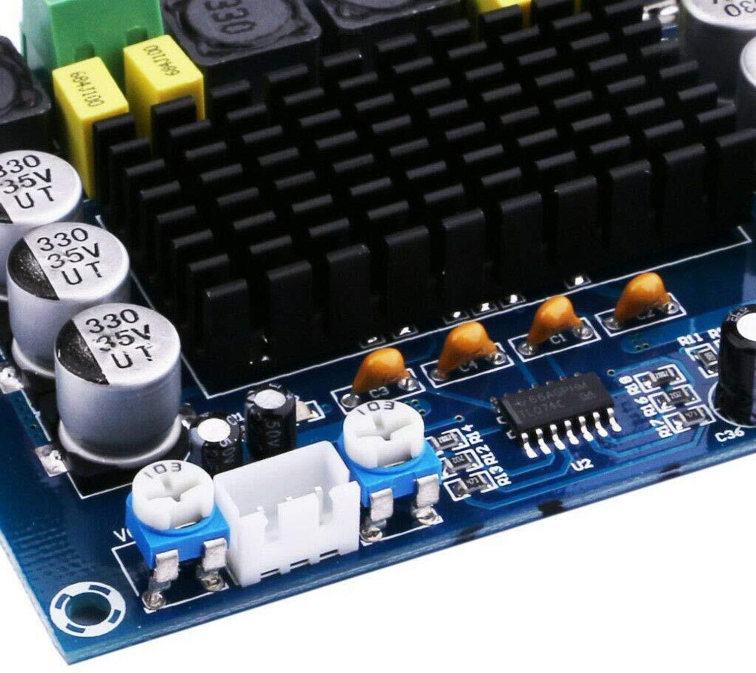 Image of EASTRA TPA3116D2 2-Channel Digital Audio Stereo Power Amplifier Board 2x120W Electronic Components Electronic Hobby Kit