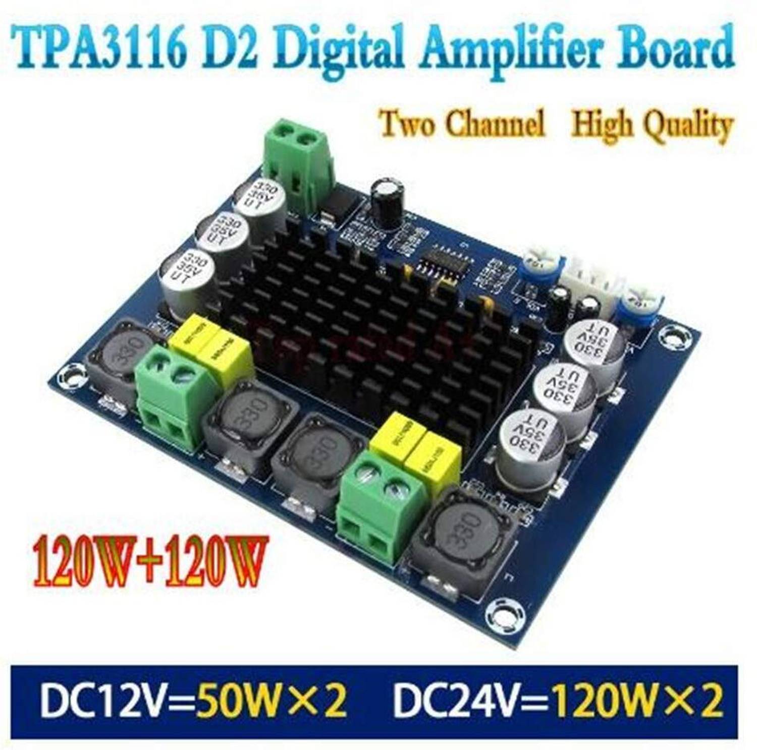SG Flash PREMIUM TPA3116D2 2-Channel 2x120W Amplifier - Image 3