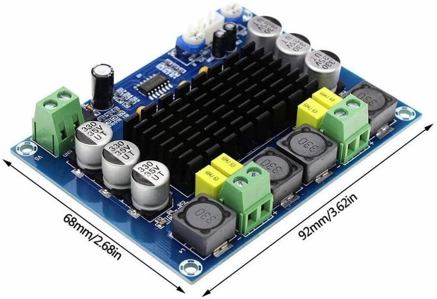 Pro TPA3116D2 2-Channel 2x120W Audio Amplifier - Image 5
