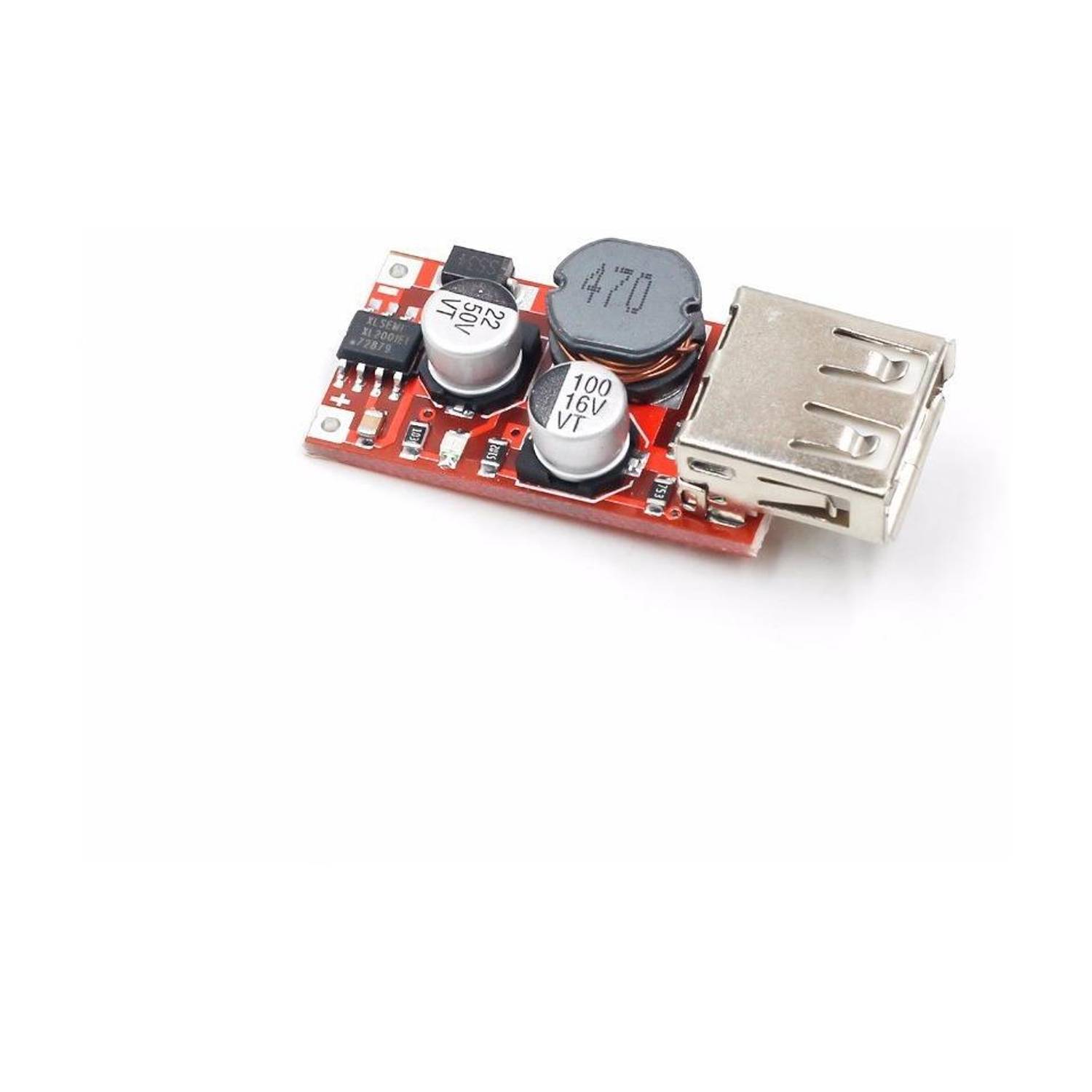 arduino M070 Fine 6-24V 12V/24V to 5V 3A CAR USB Charger Module DC Buck step down Power Supply Electronic Hobby Kit