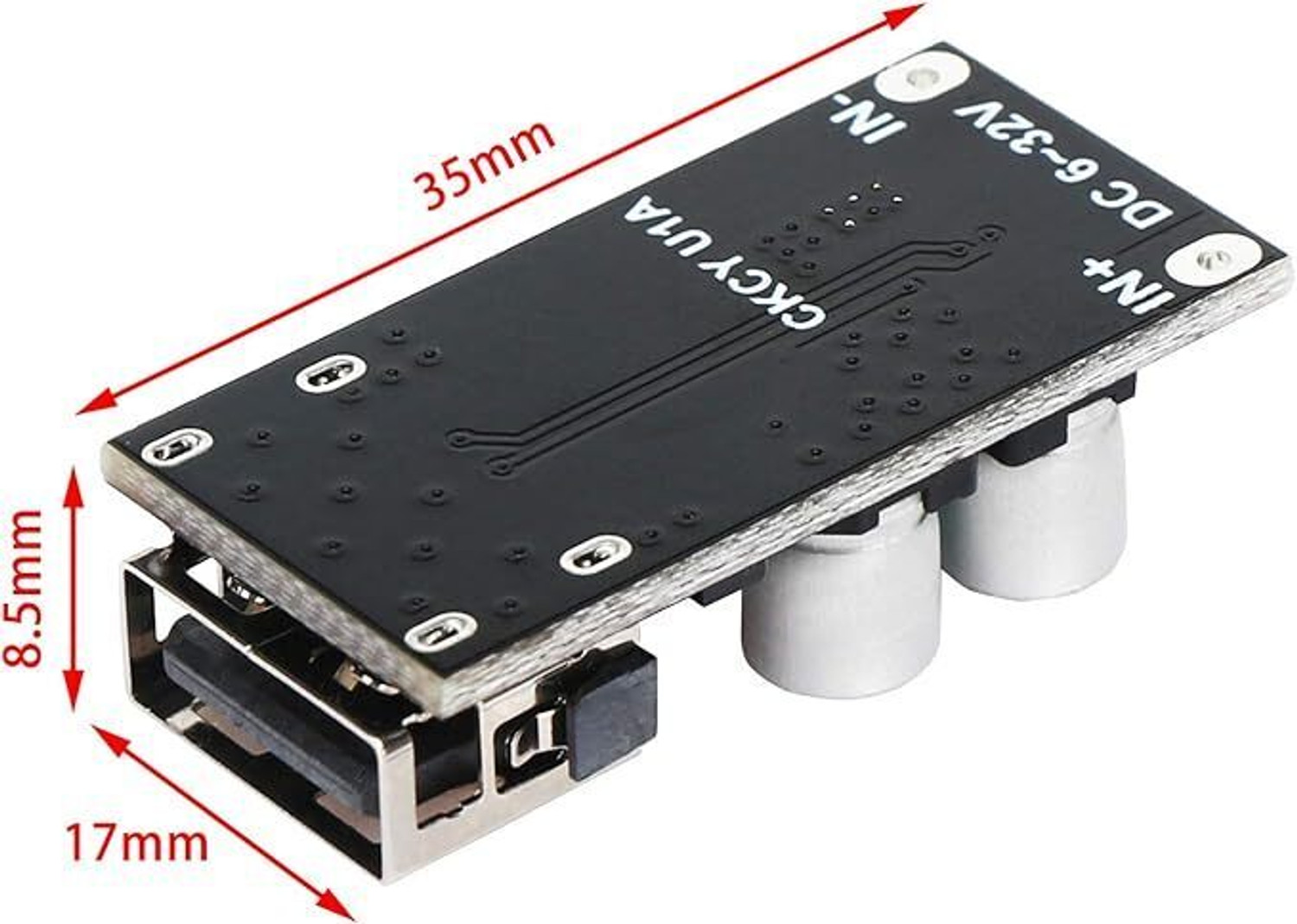 Image of SG Flash HIGH 1PCS 5V Car USB DC Step-down Module Mobile Phone Charging Board 12V24V to Electronic Components Electronic Hobby Kit