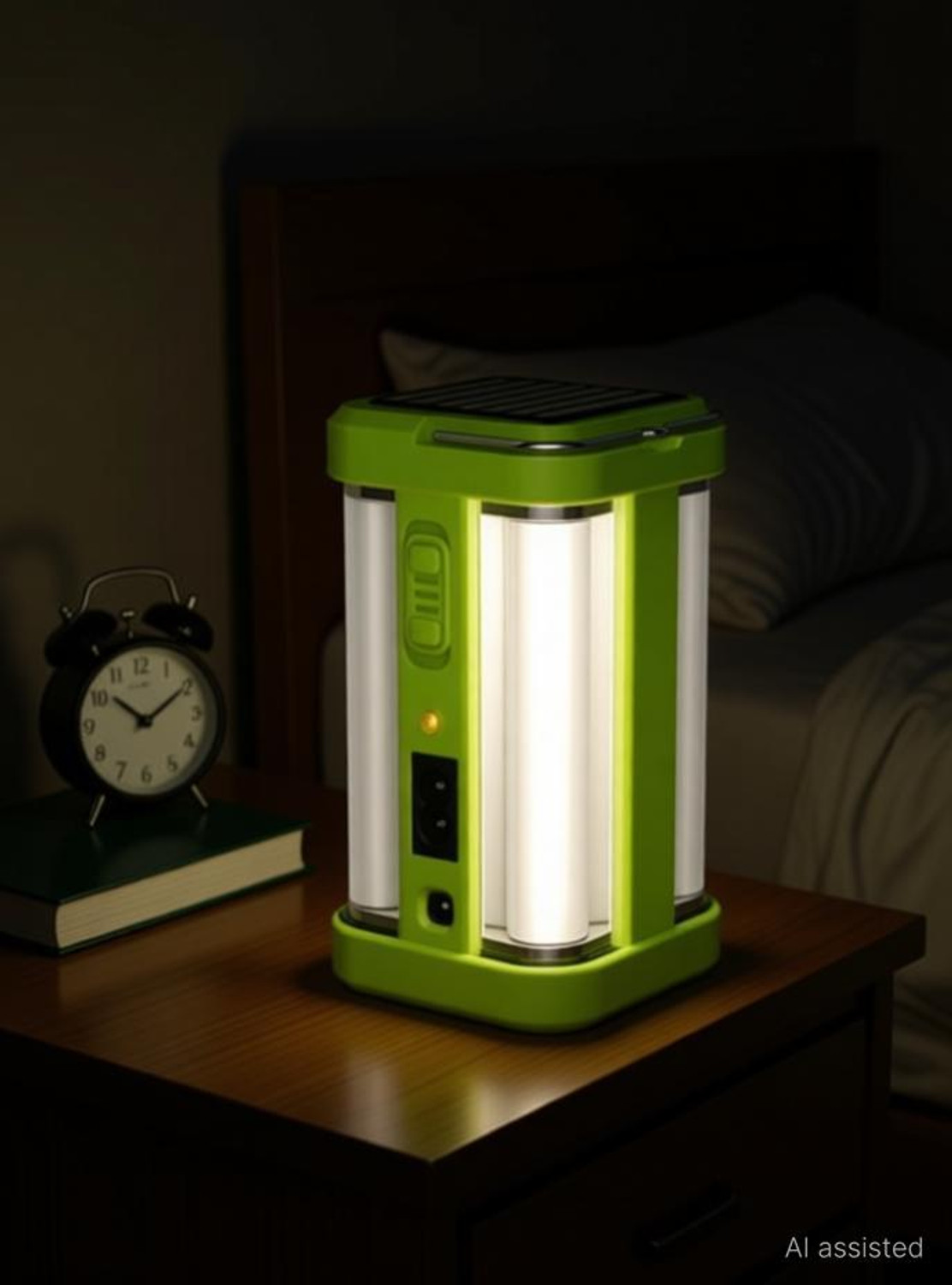 Image of Care 4 Rechargeable Solar Lamp With 32 SMD Bright Light 4 hrs Lantern Emergency Light