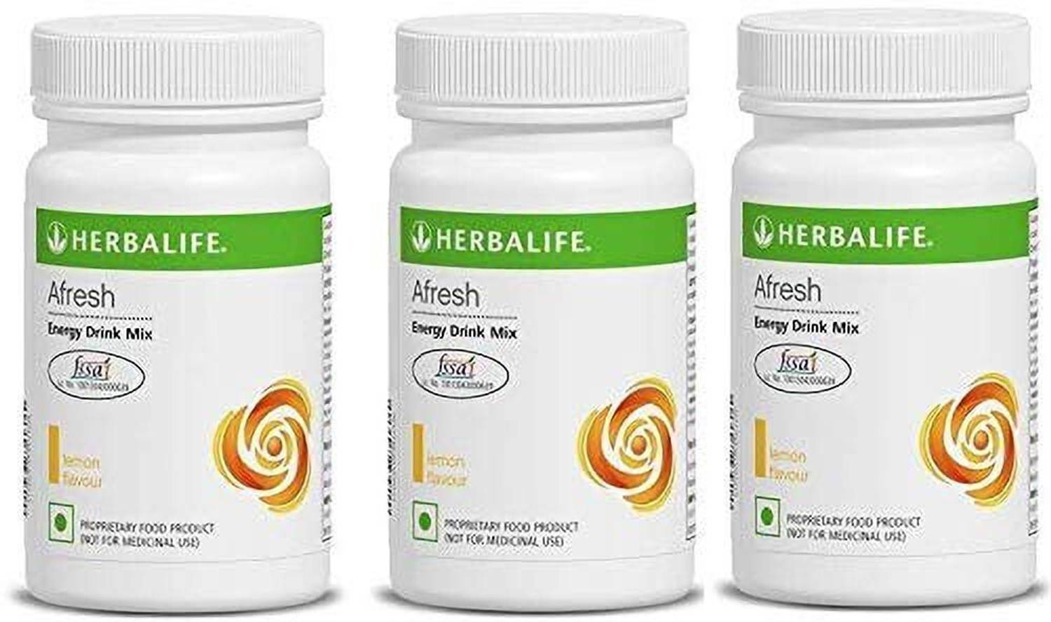 HERBALIFE Afresh Energy Drink Mix lemon Sports Drink