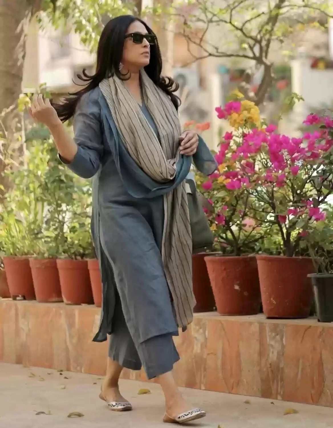 Image of Lamba Creations Women Kurta Pant Dupatta Set