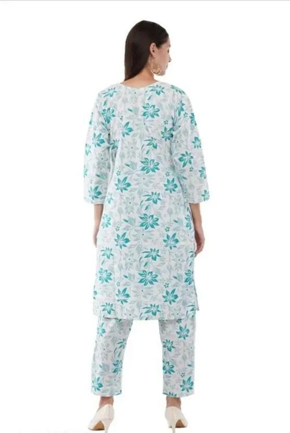 Image of Leafhandlooms Women Kurta and Pant Set