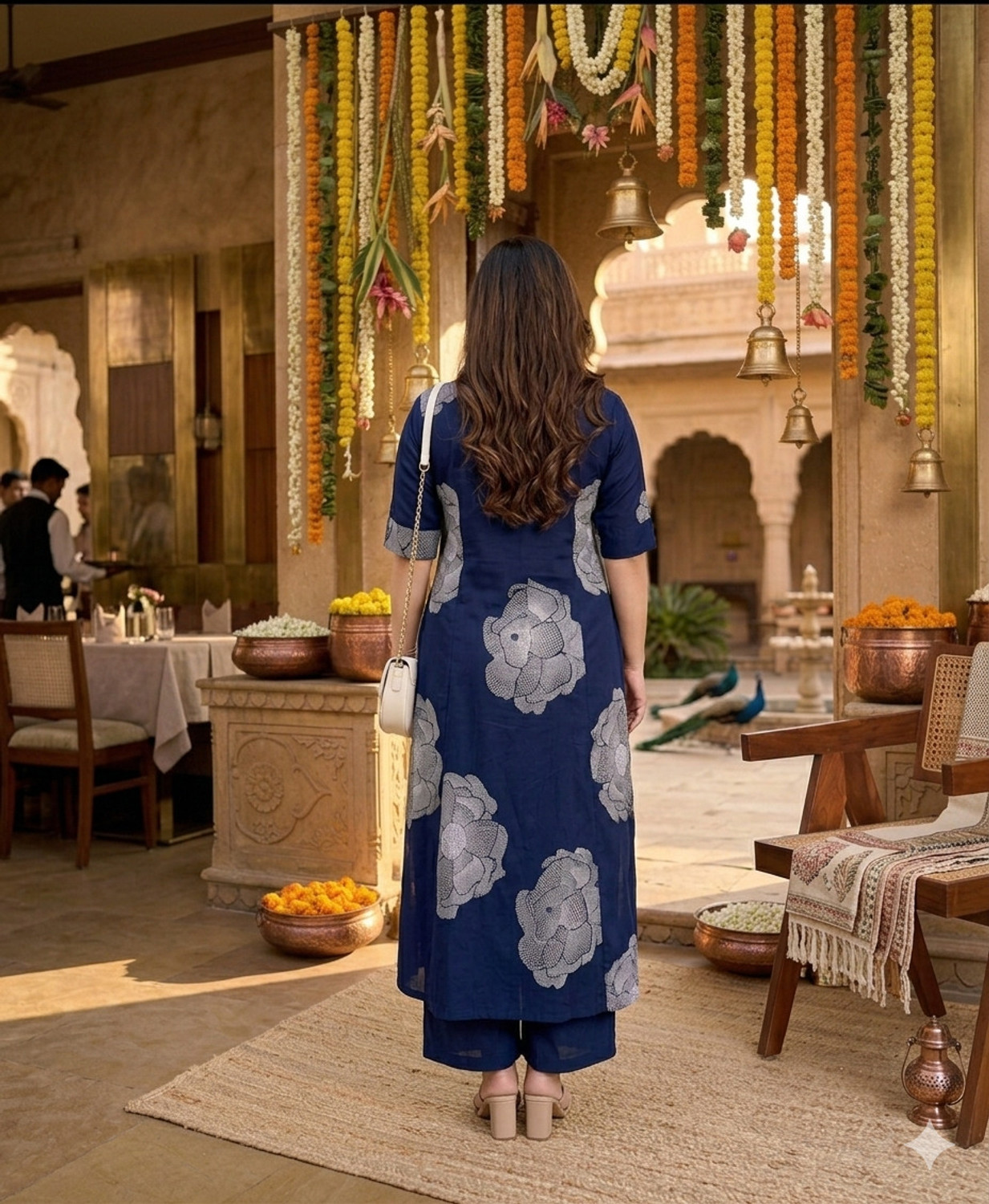 Image of Divastri Women Kurta Palazzo Set