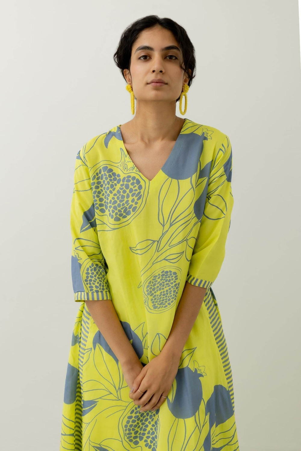 Tasrika Women Cotton Rayon Kurti Pant Set