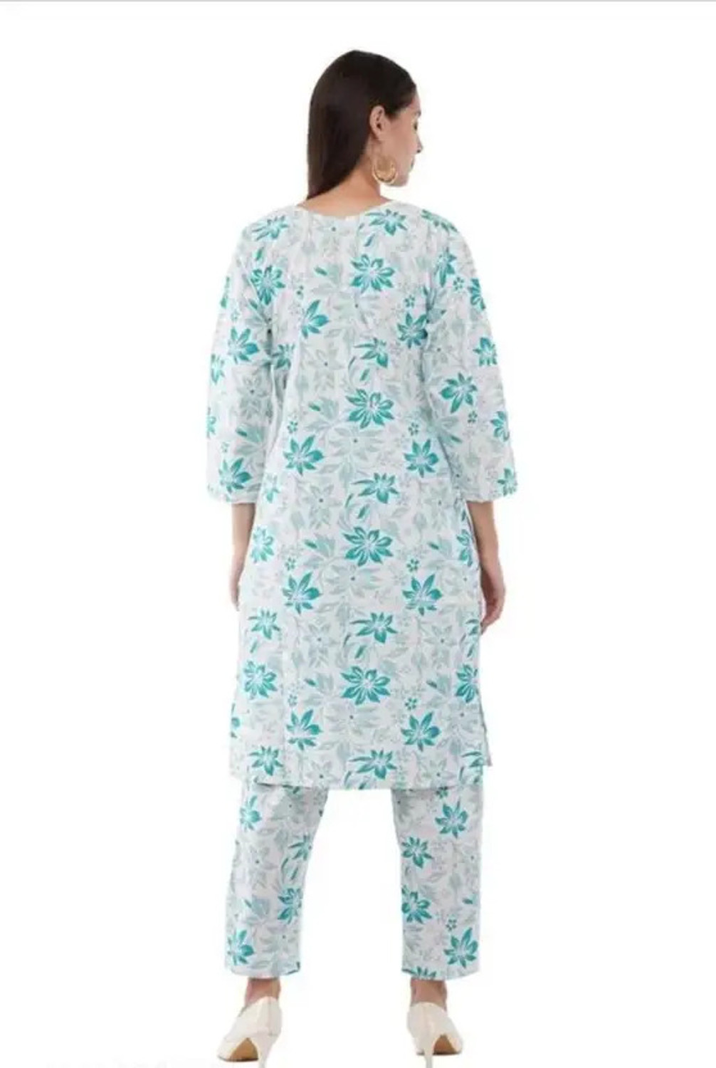 Image of Leafhandlooms Women Kurta and Pant Set