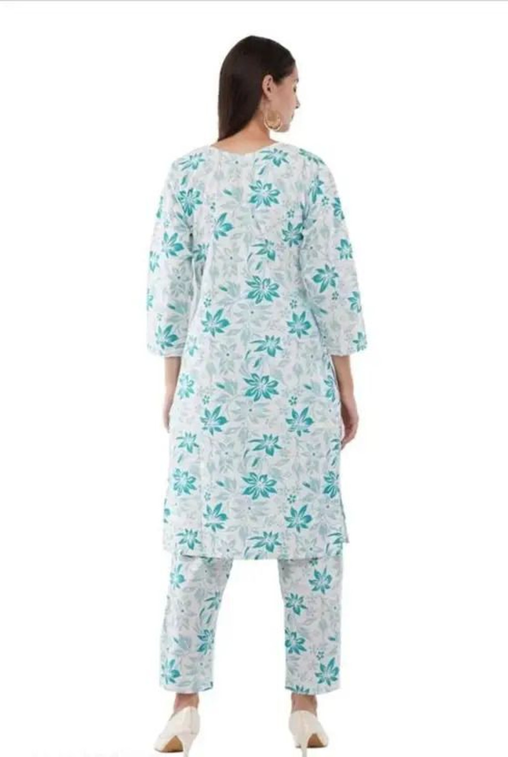 Image of Leafhandlooms Women Kurta and Pant Set