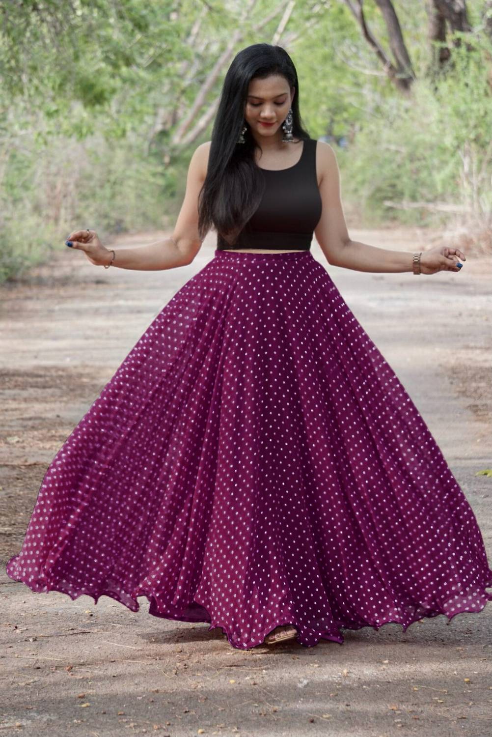3Buddy Fashion Women Crop Top Skirt Set