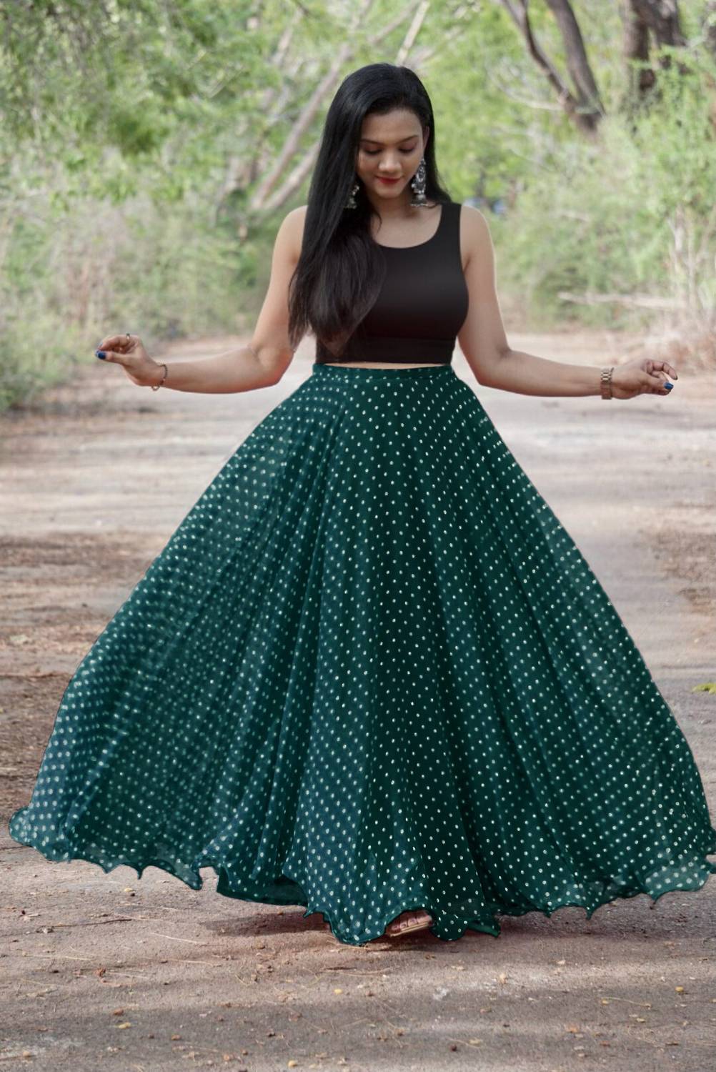 3Buddy Fashion Women Crop Top Skirt Set