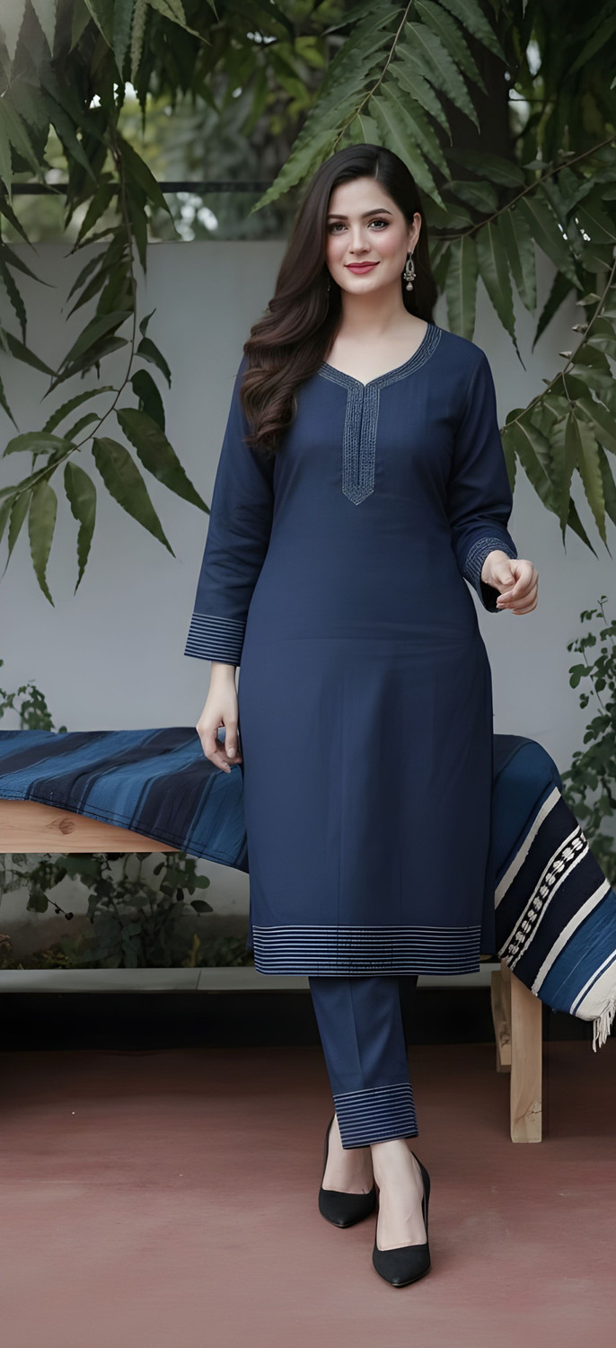 Image of Sadiya Attire Women Kurta Pant Set