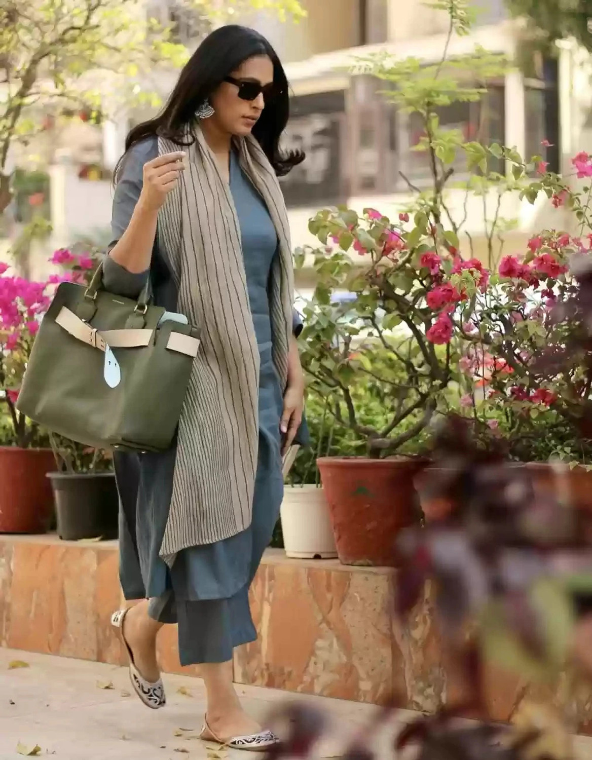 Image of Lamba Creations Women Kurta Pant Dupatta Set