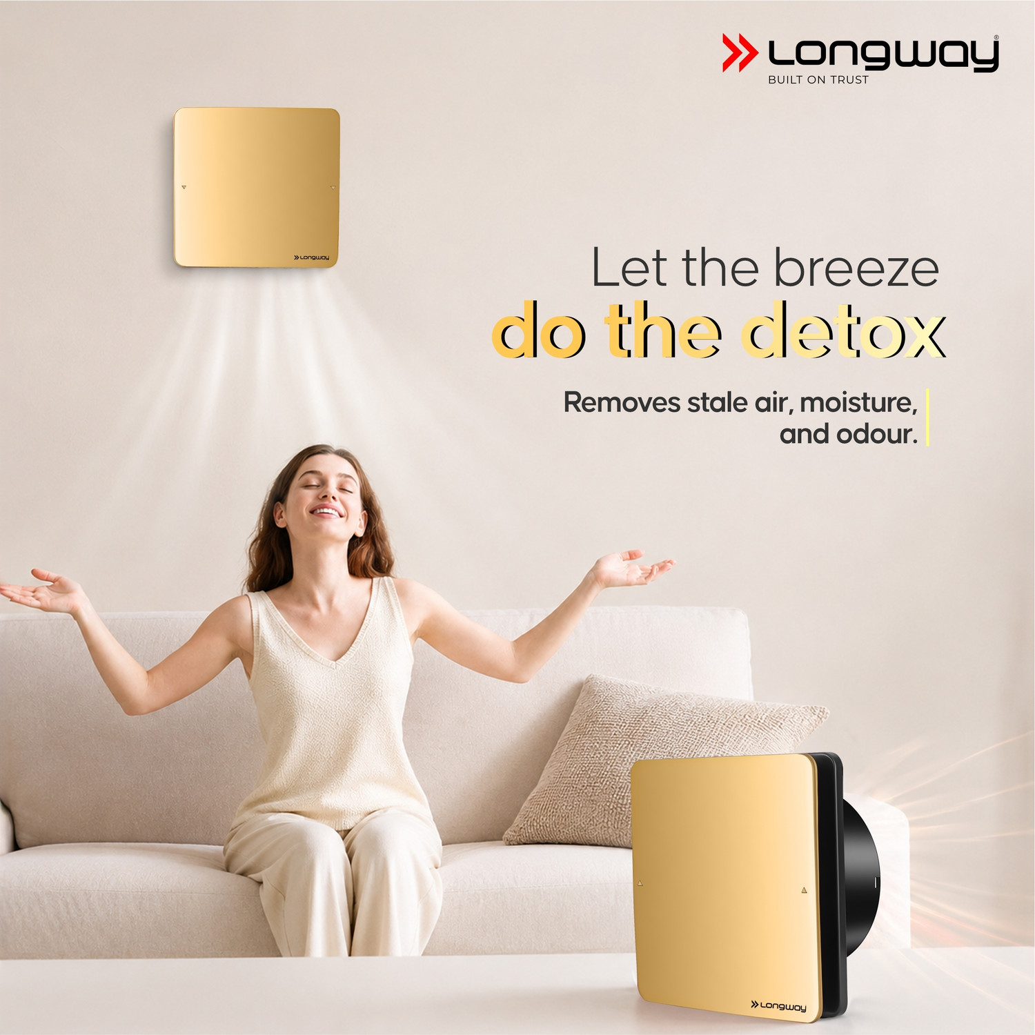 Image of Longway FreshX 150 mm Exhaust Fan