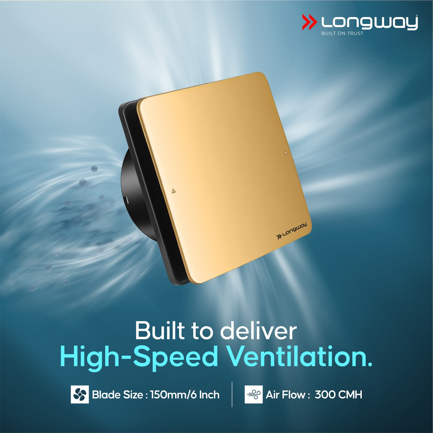 Image of Longway FreshX 150 mm Exhaust Fan