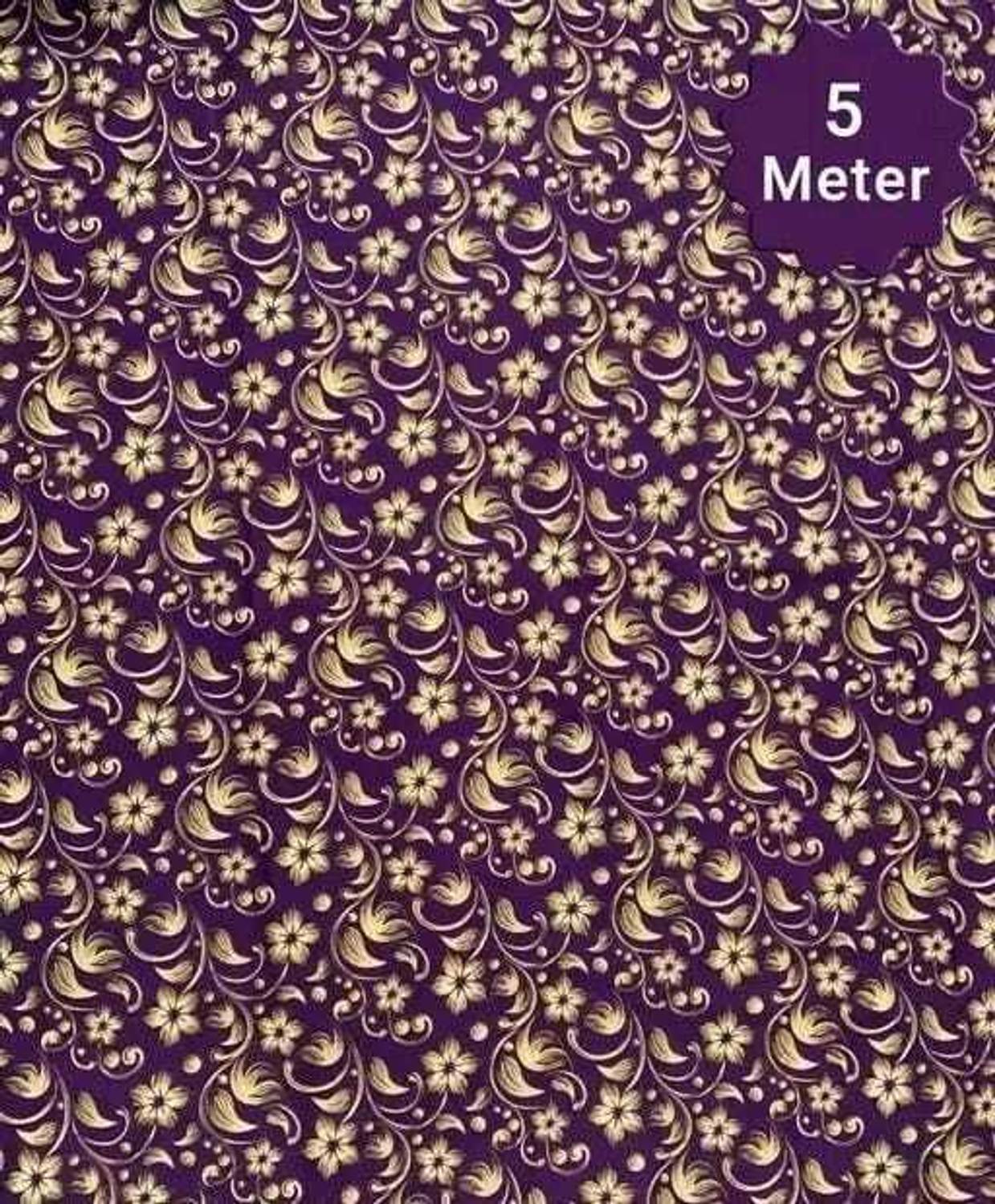 Uniquefashion Crepe Floral Print Kurta Fabric