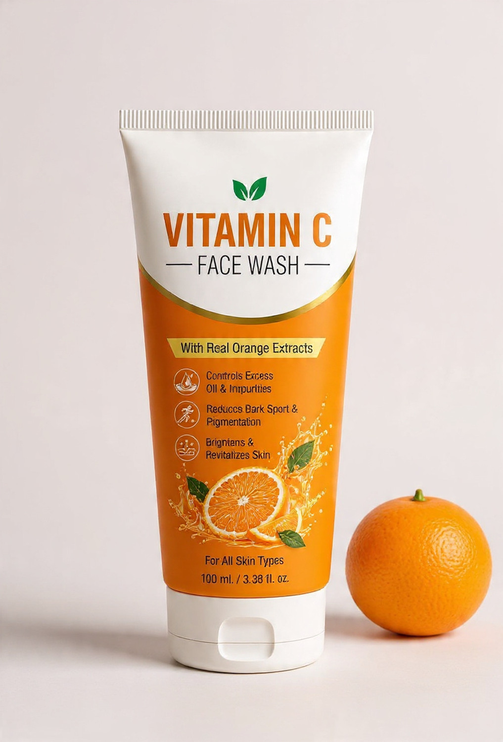 Image of sassy beauty Vitamin C for All Skin Types Brightening & Revitalizing Cleanser Face Wash