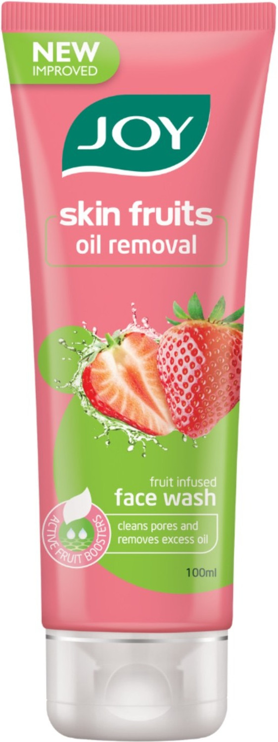 Image of Joy Skin Fruits Oil Control Strawberry For Oily Skin Face Wash