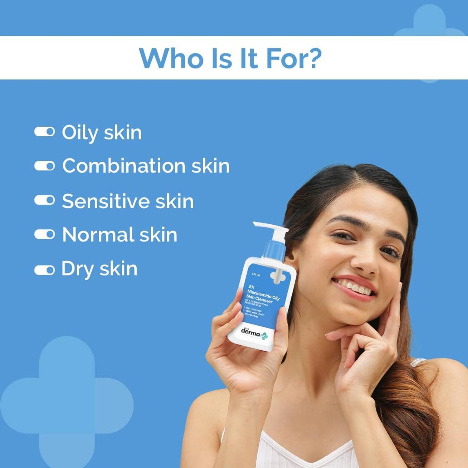 The Derma Co 2% Niacinamide Oily Skin Cleanser- Sensitive,Oily & ... more