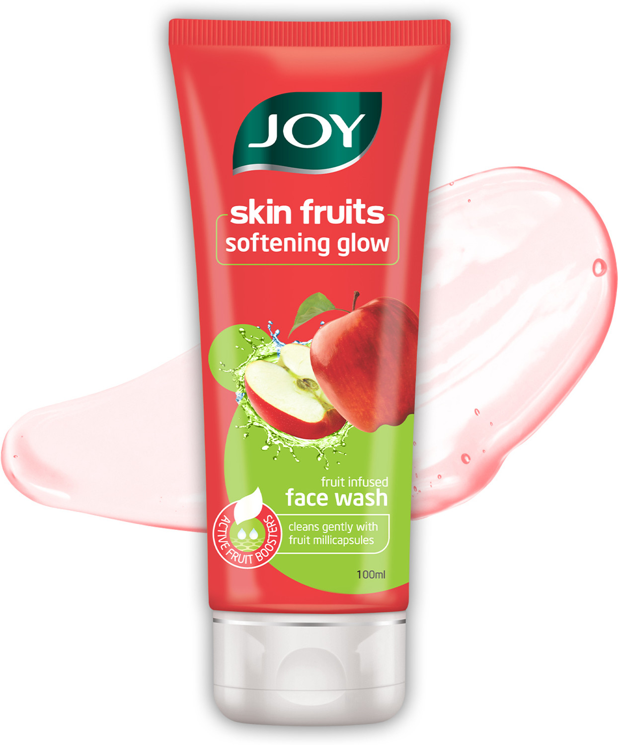 Image of Joy Skin Fruits Softening Glow Apple For All Skin Types Face Wash