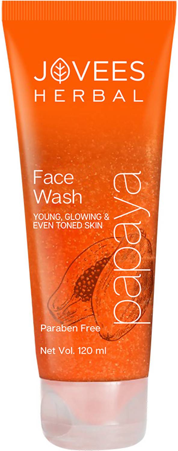JOVEES Herbal Papaya For Women/Men | Brightening and Glowing Skin | Removes Pigmentation and Dark Spots | For All Skin Types Face Wash
