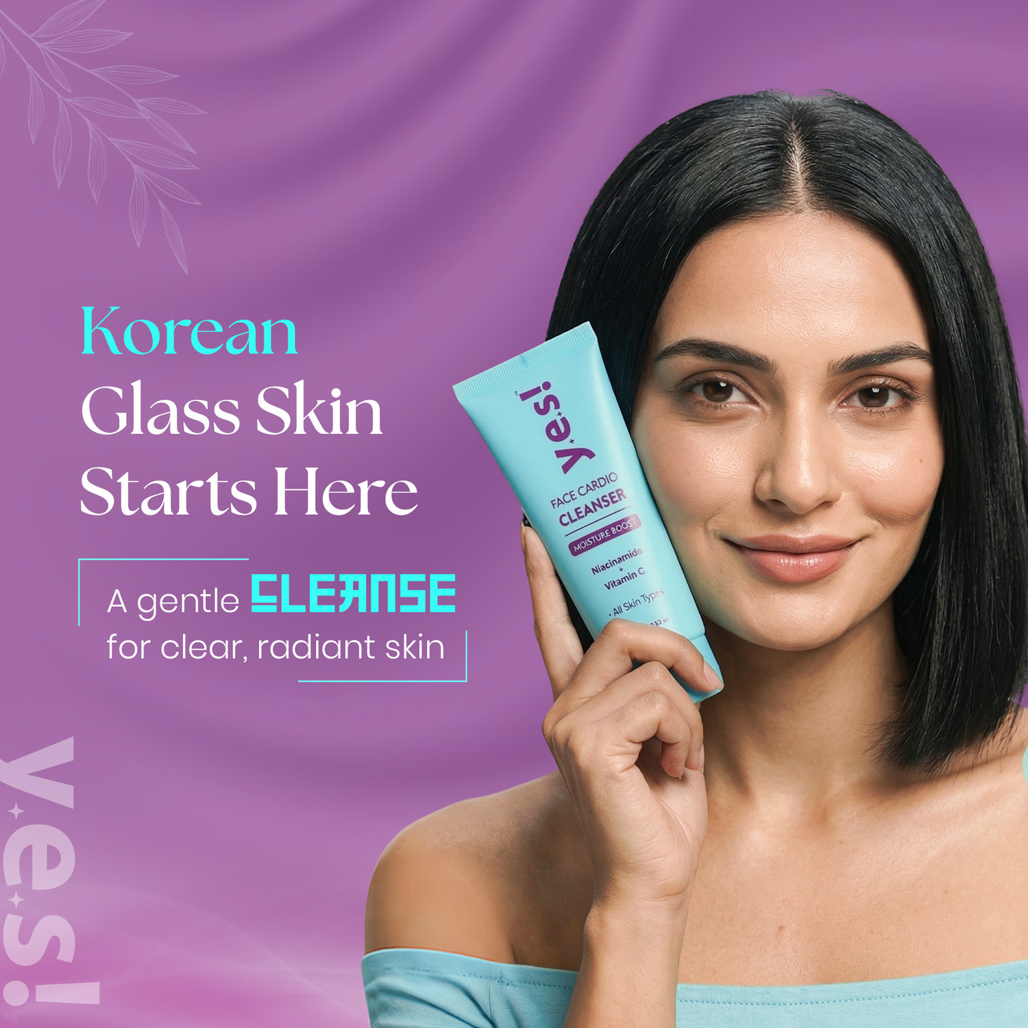 Image of Yes ! Face Cardio Cleanser Face Wash