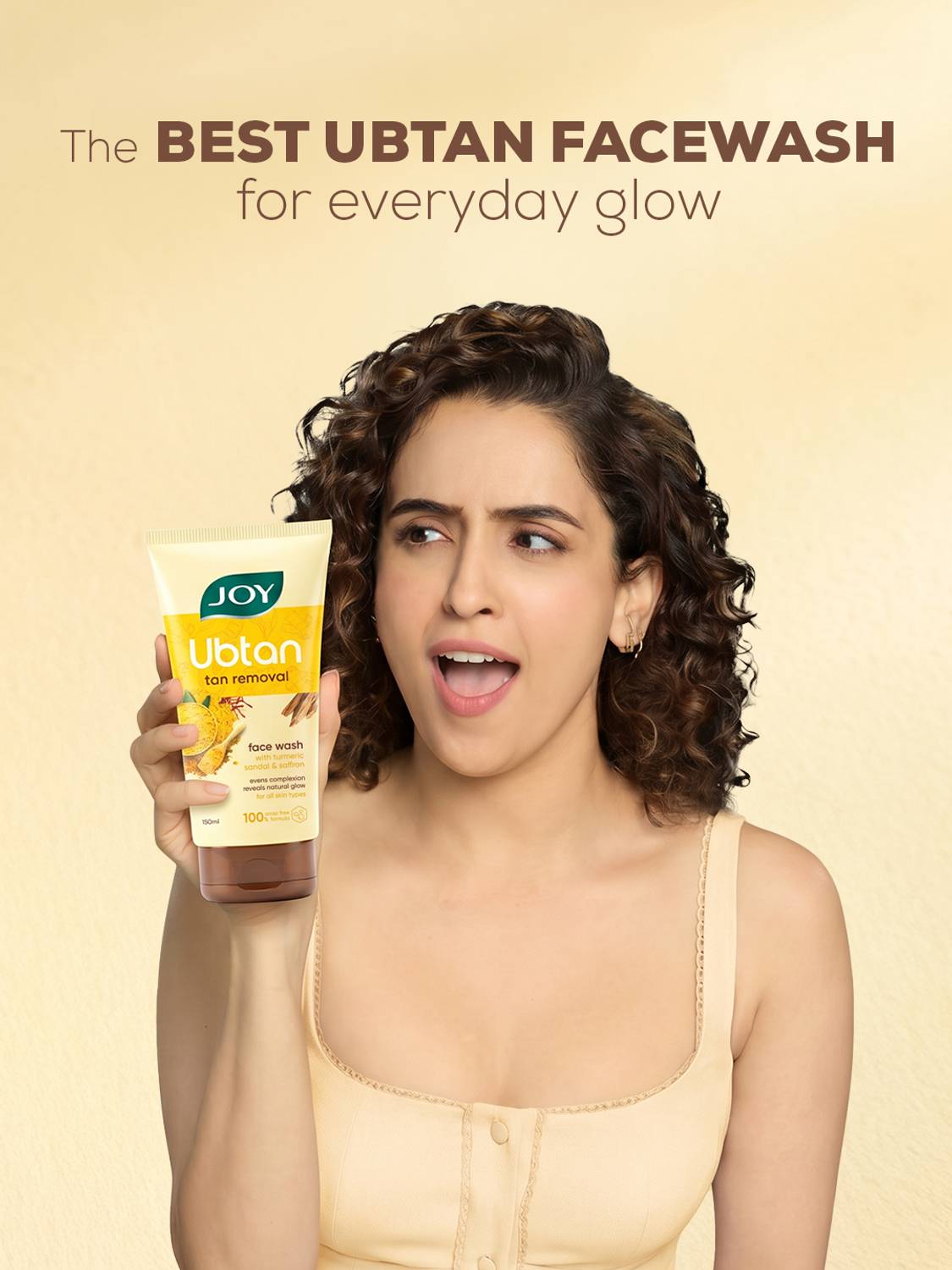 Joy Ubtan Tan Removal Face Wash - Image 2