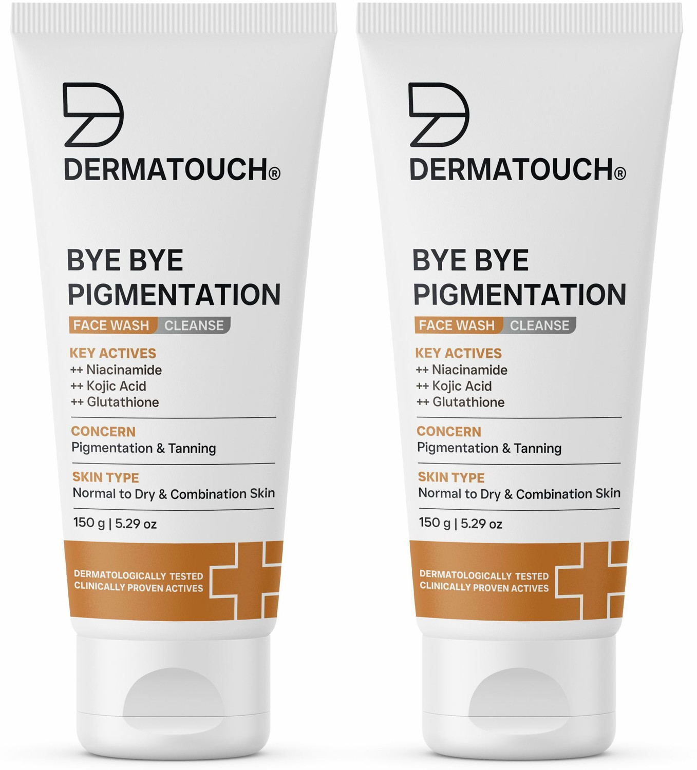 Dermatouch Bye Bye Pigmentation  || Anti Pigmentation for Women/Men with Niacinamide, Kojic Acid, & Glutathione Face Wash
