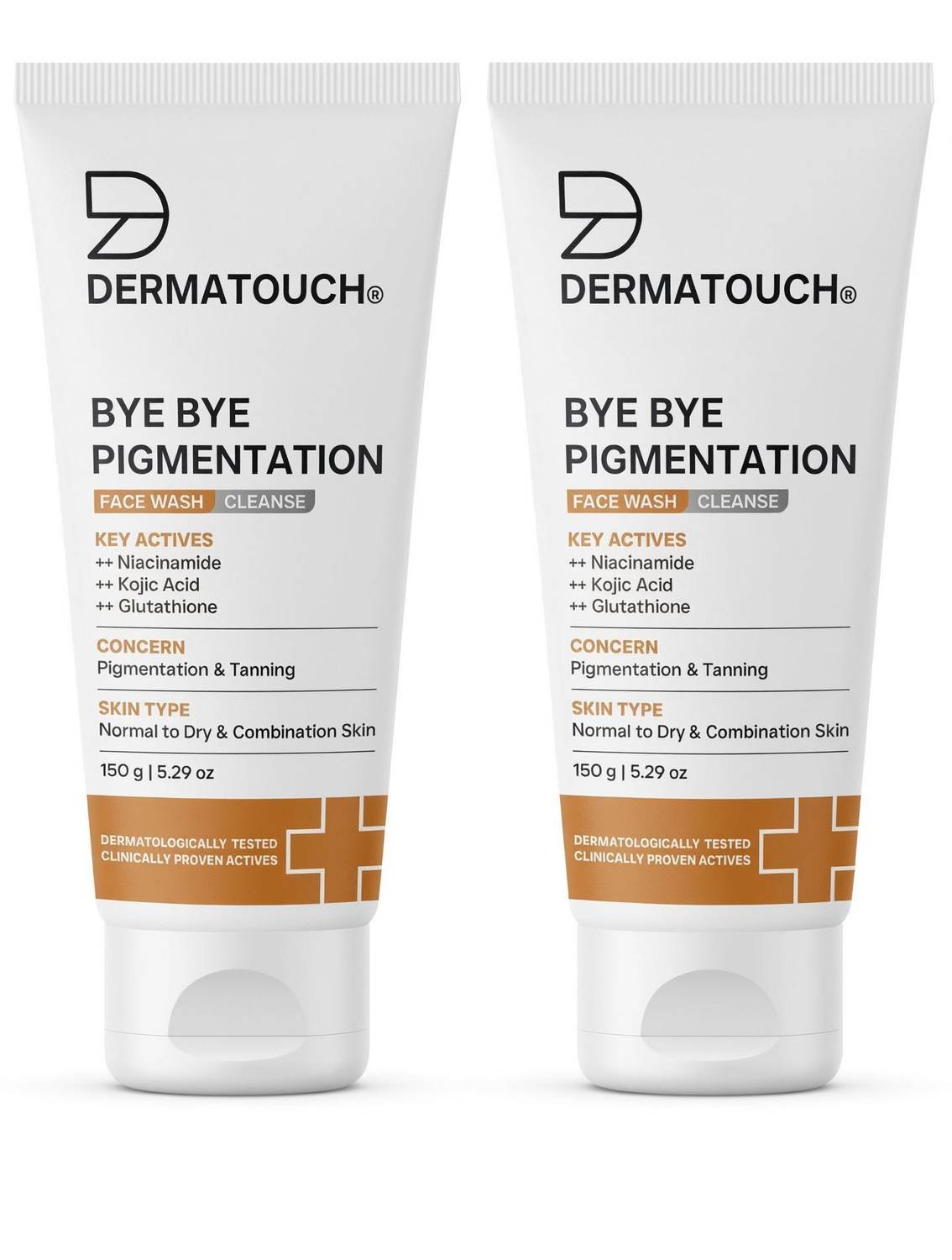 Dermatouch Bye Bye Pigmentation Face Wash - Image 1