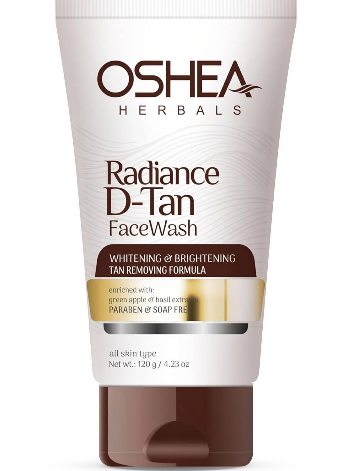 Oshea Herbals Radiance D-Tan Facewash for Tan Removal and Skin Brightening Face Wash