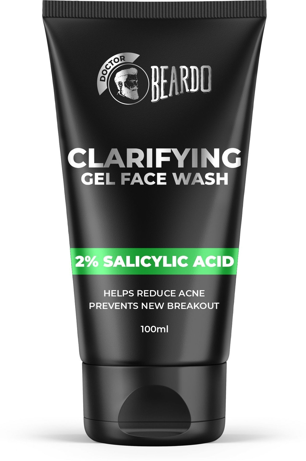 Image of BEARDO Clarifying Gel Facewash with Salicylic Acid For Men 100ml | For Acne & Pimple Face Wash