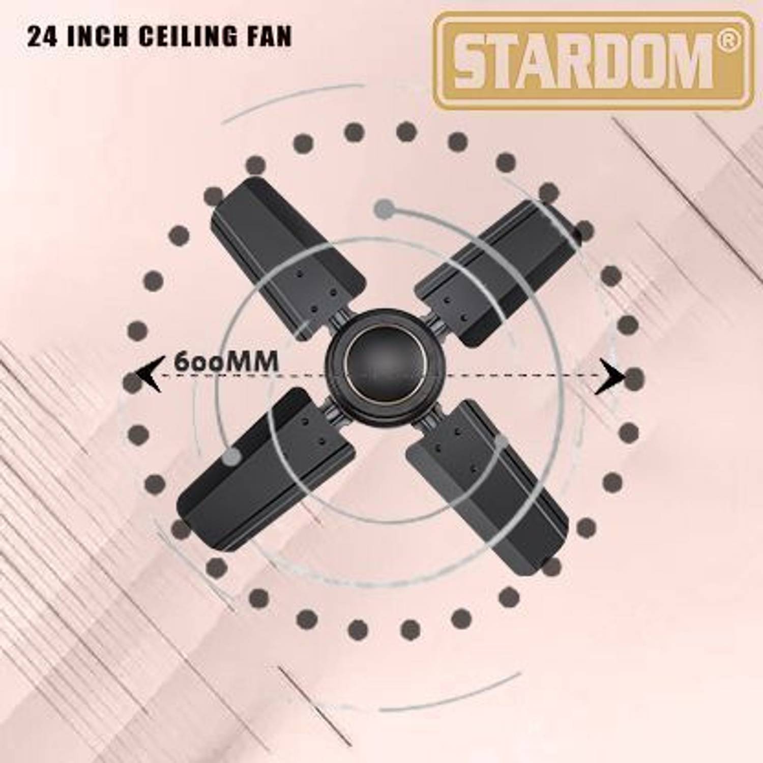 Stardom EAGLE 600 mm Ceiling Fan - Image 5