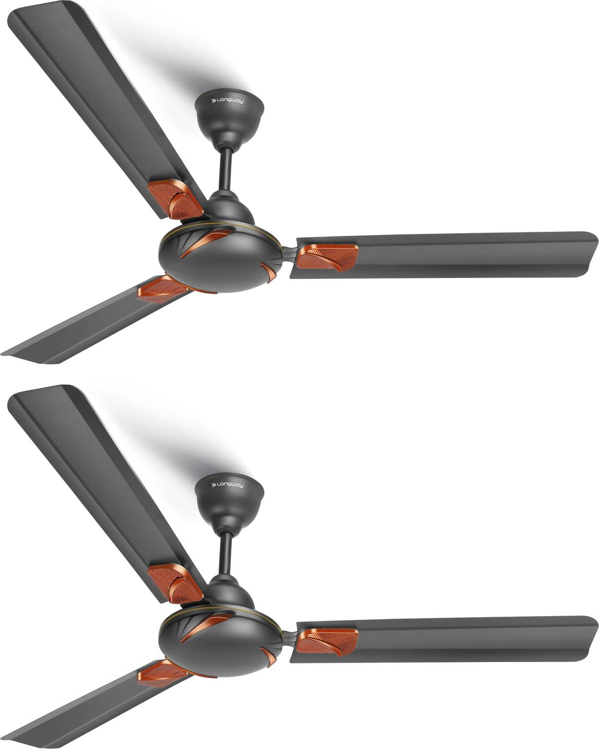 Longway Creta P2 | Anti Dust | Silent Operation | High Speed with 2 Year Warranty Ultra High Speed 1200 mm Ceiling Fan