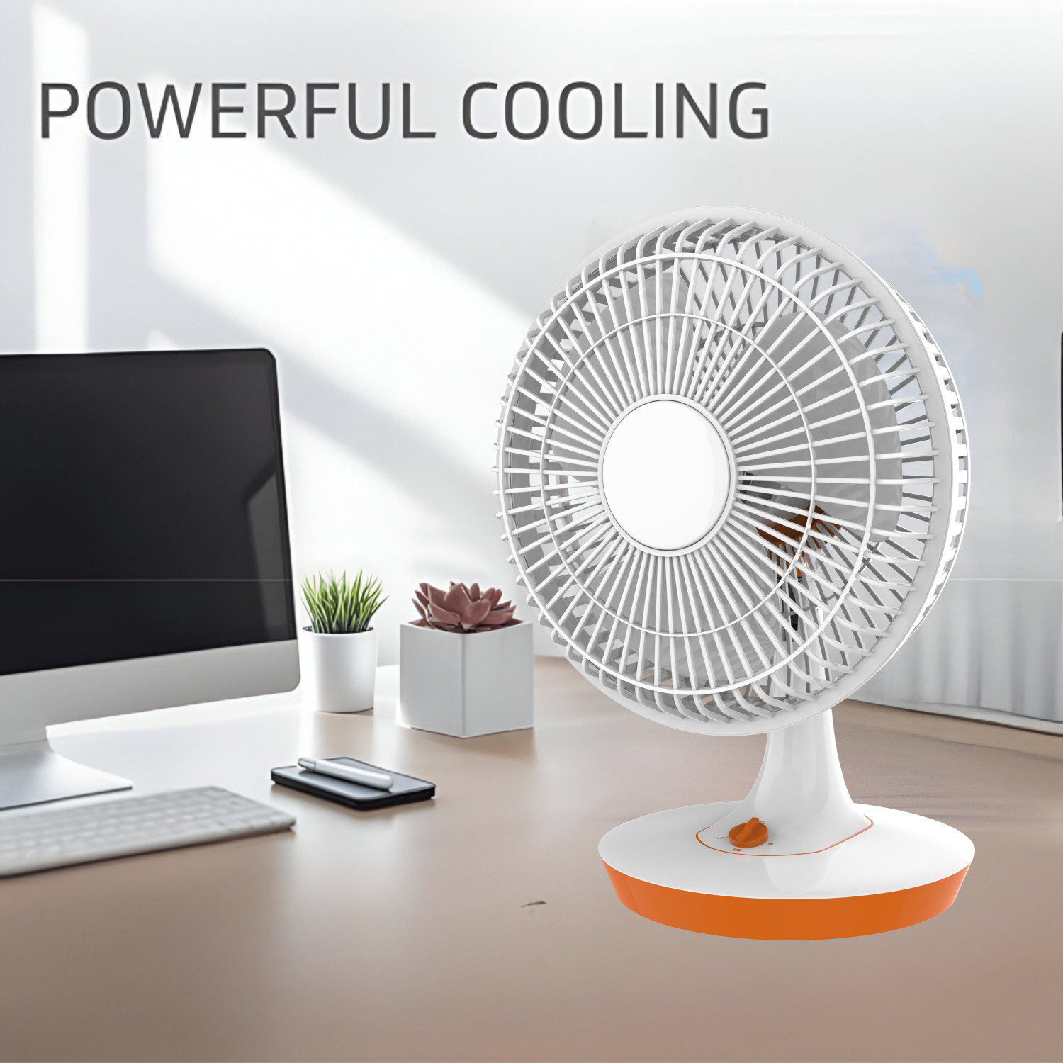 Image of SACRO Mini Ac Cooler for Room Cooling 300mm(12Inch.) Electric Table Fan For HomeXW362 Silent Operation 300 mm Table Fan